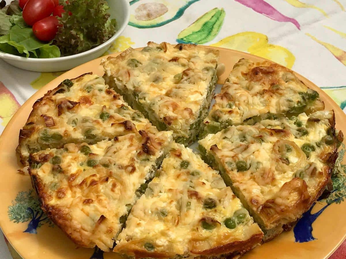 cottage cheese quiche