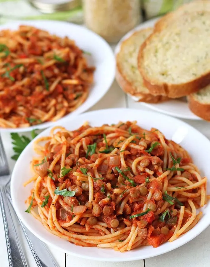 vegan bolognese