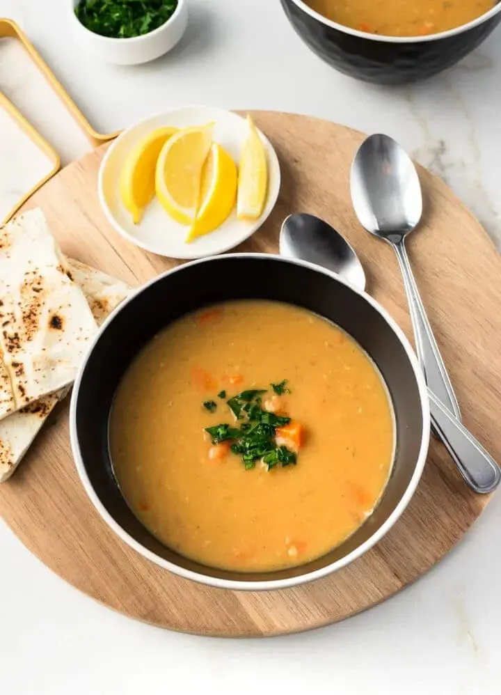 Lebanese lentil soup