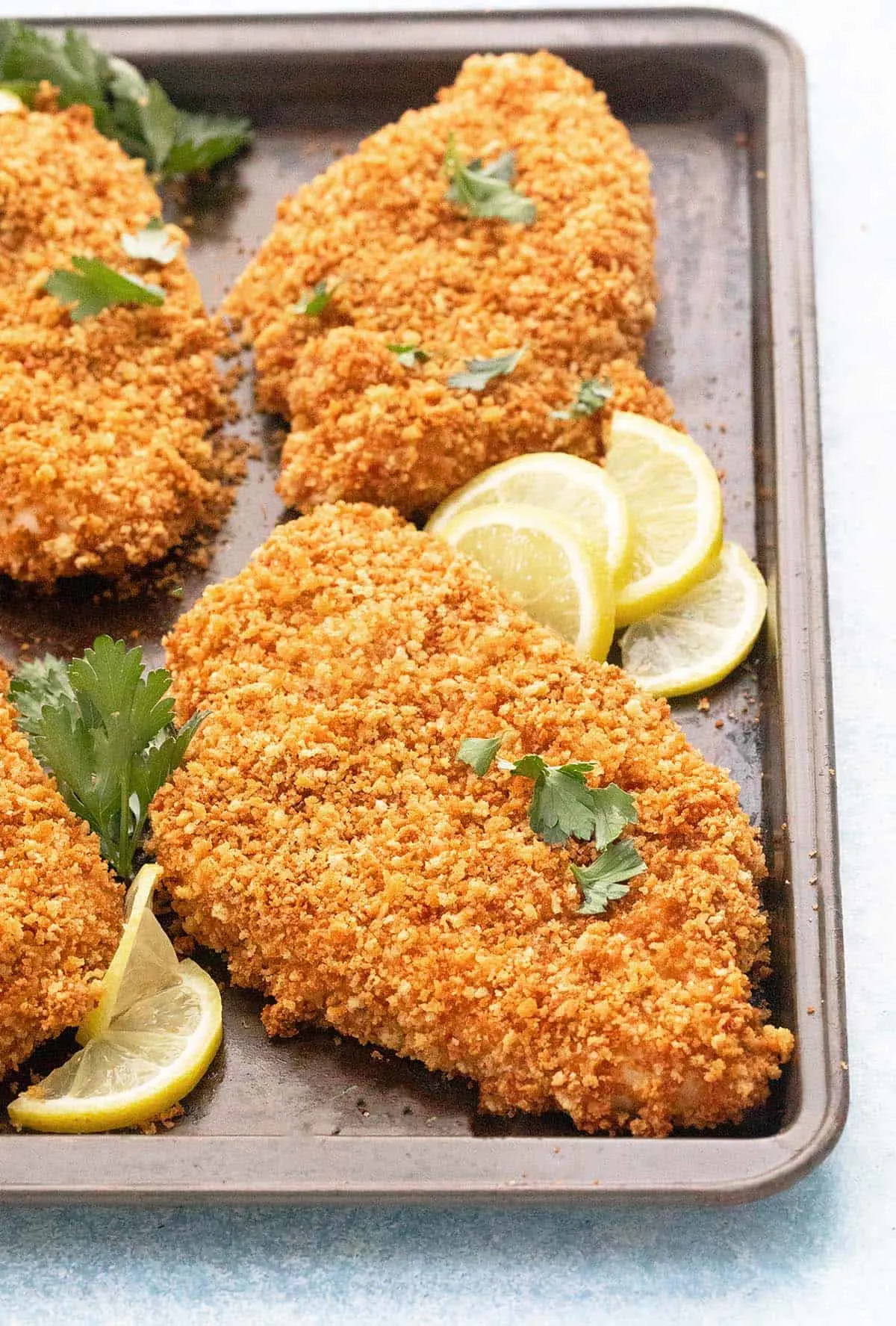 baked chicken cutlets