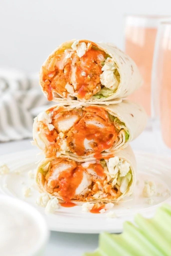 buffalo chicken wrap