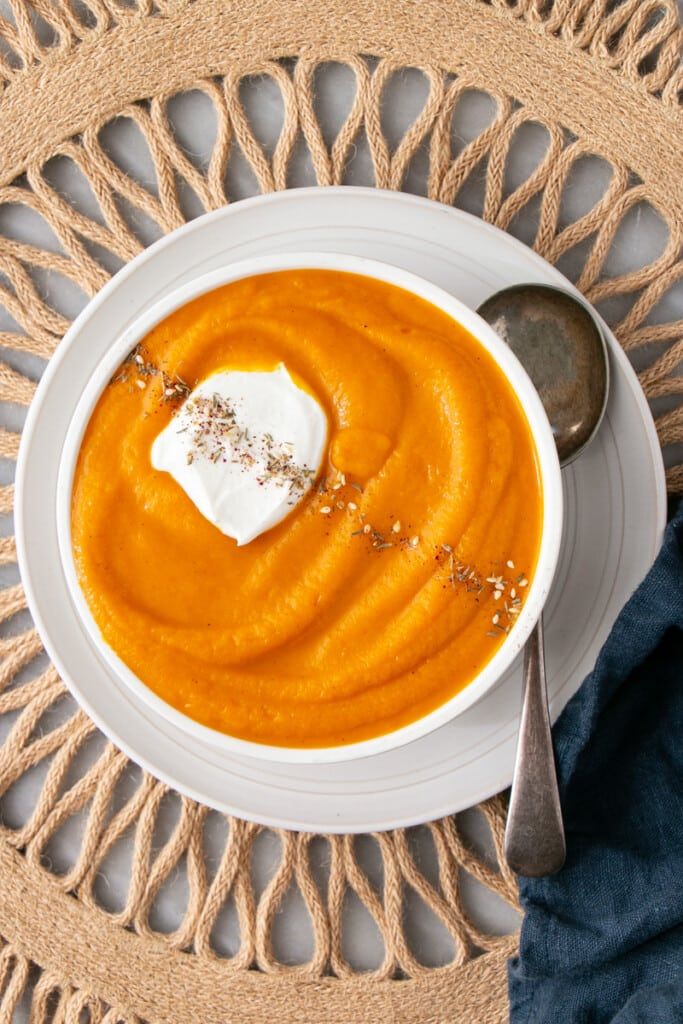 roasted carrot soup