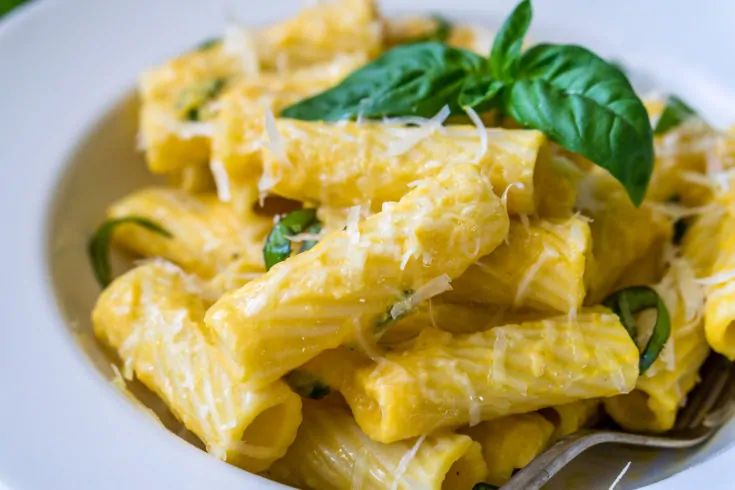 butternut squash alfredo pasta