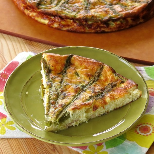 asparagus quiche