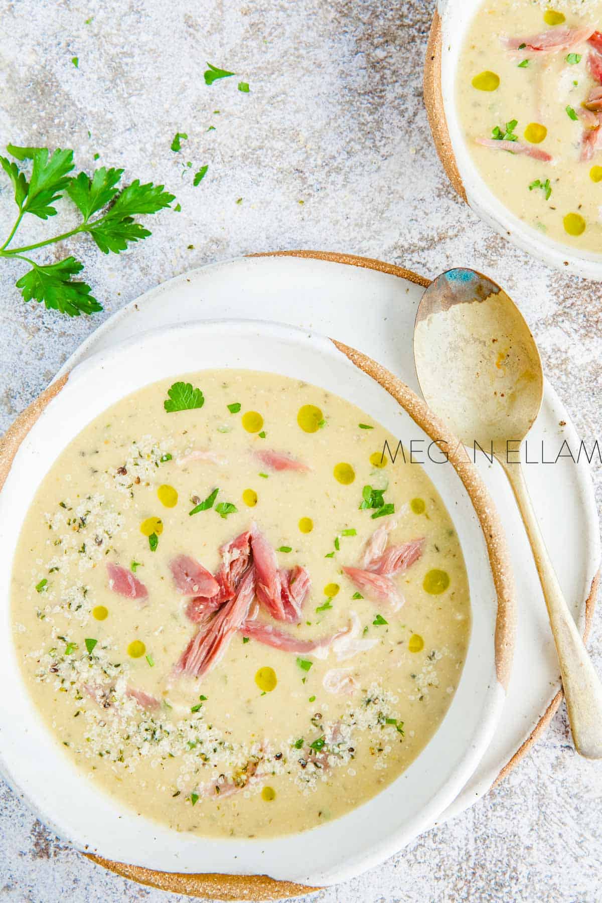 keto pea and ham soup