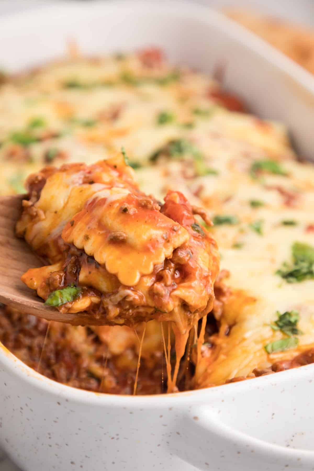 baked ravioli casserole