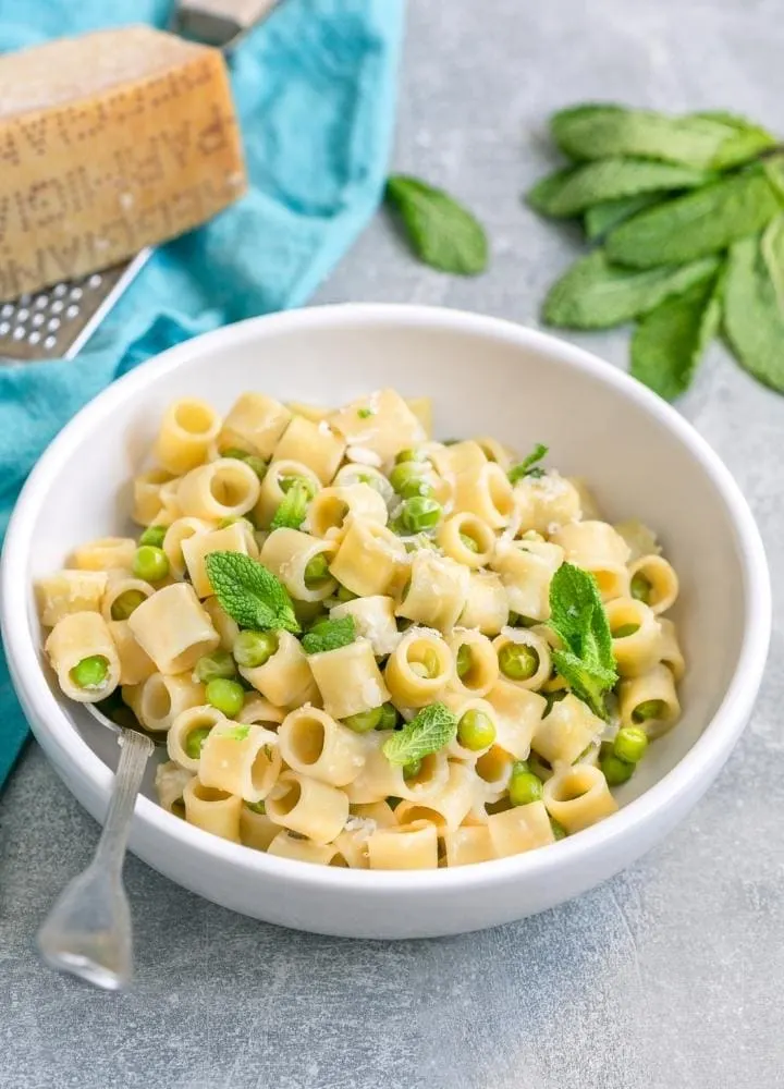 pasta with peas