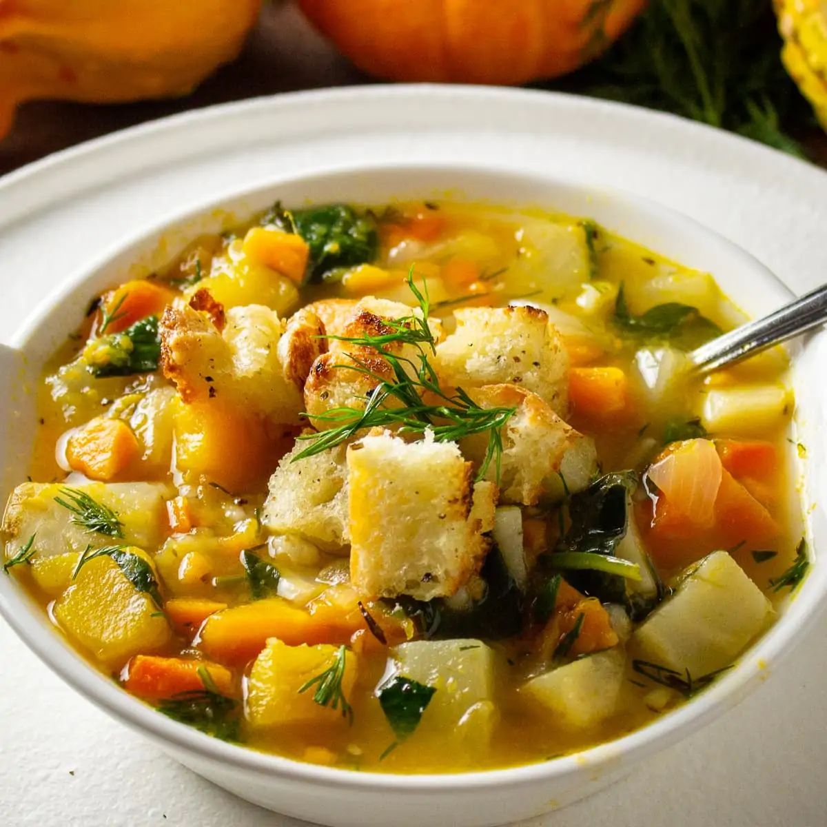 root vegetable soup with barley