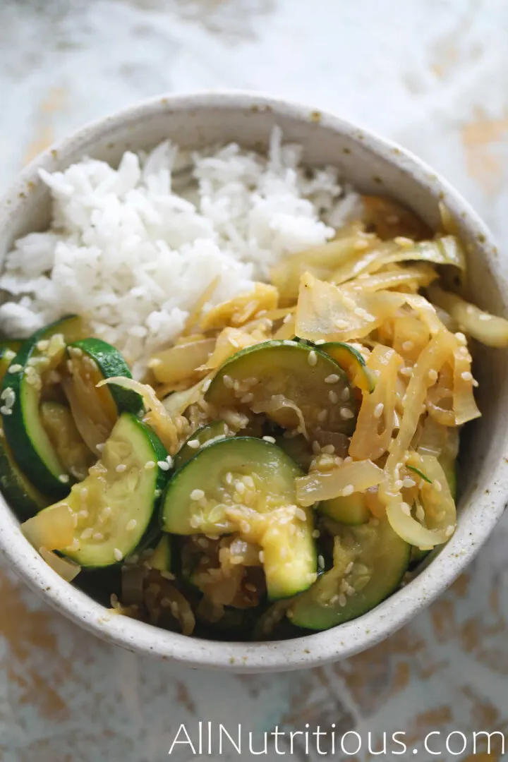 zucchini stir fry