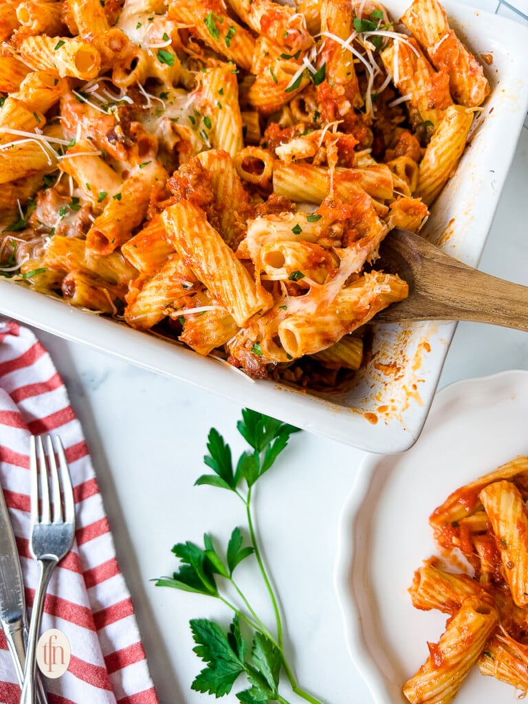 baked rigatoni