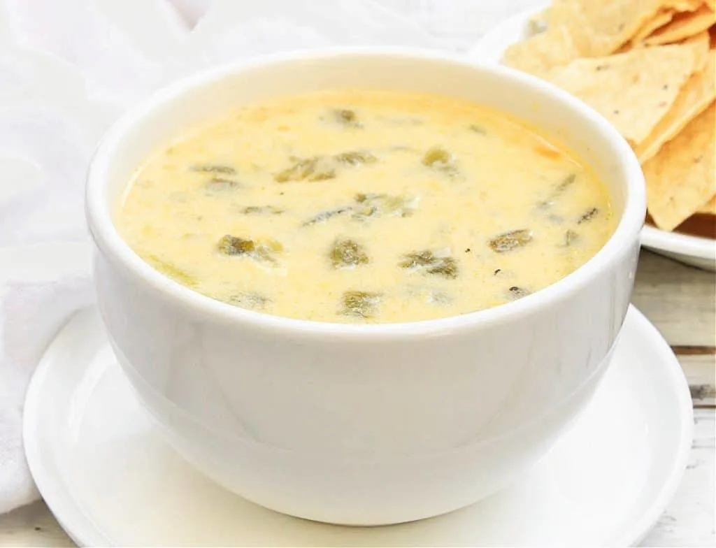 green chile cheese soup