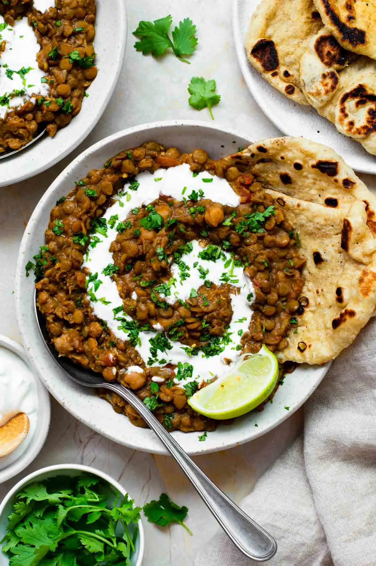 chickpea and lentil curry