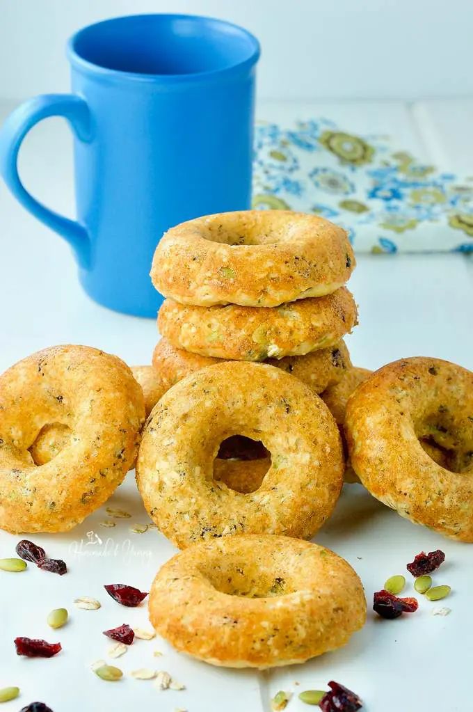 baked oatmeal donuts