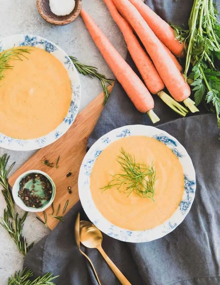 creamy carrot soup