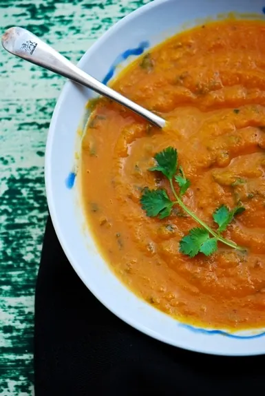 carrot cilantro soup