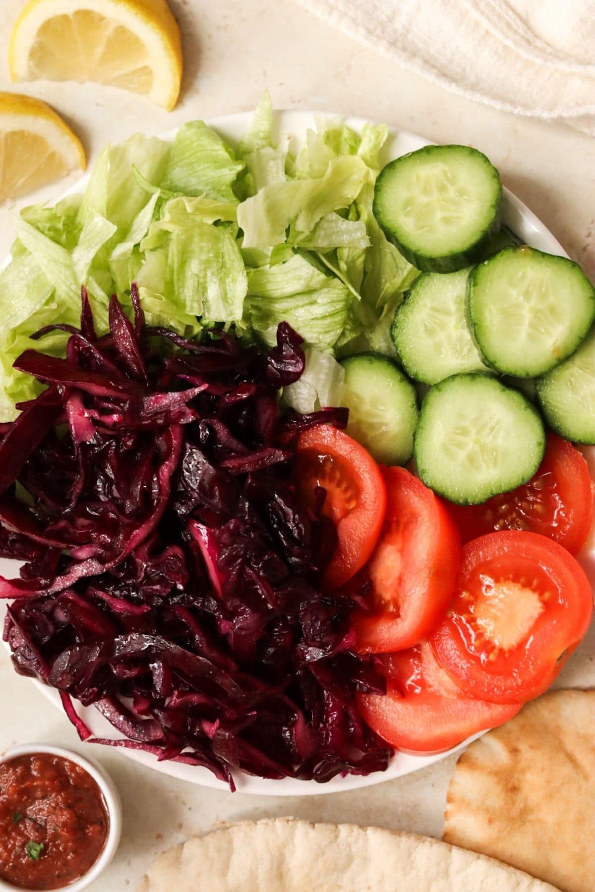 kebab shop salad