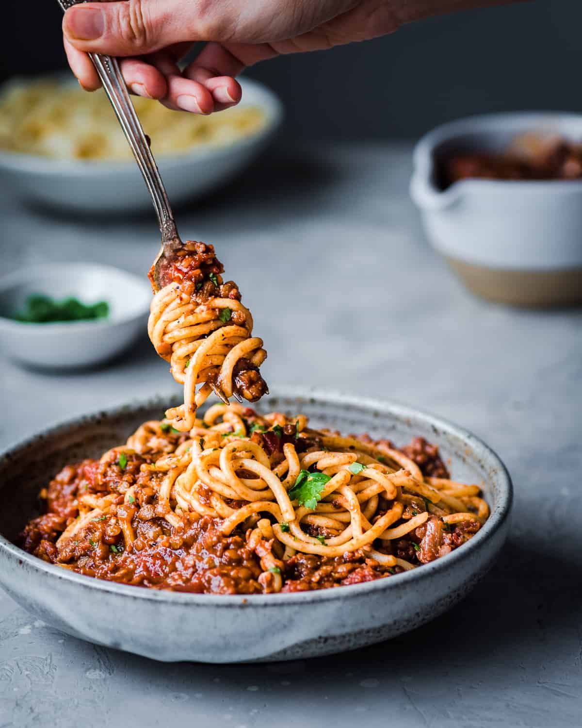 lentil bolognese