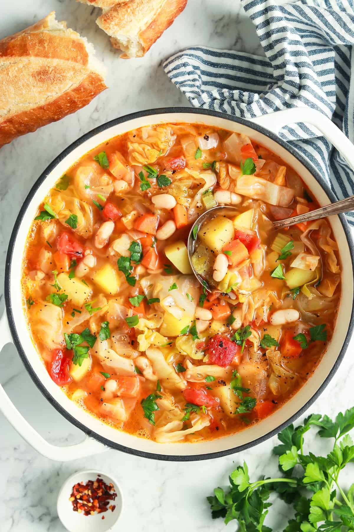 vegan cabbage soup