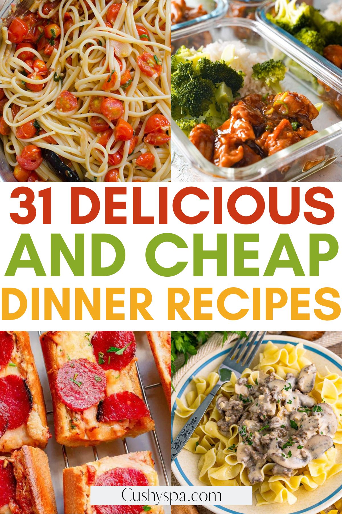 recipes for cheap dinners