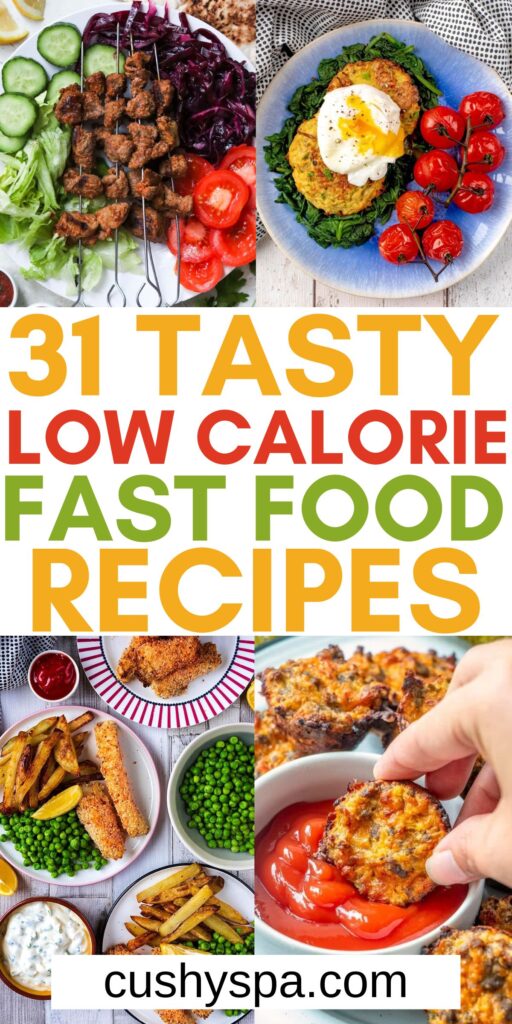Low Calorie Fast Food Recipes