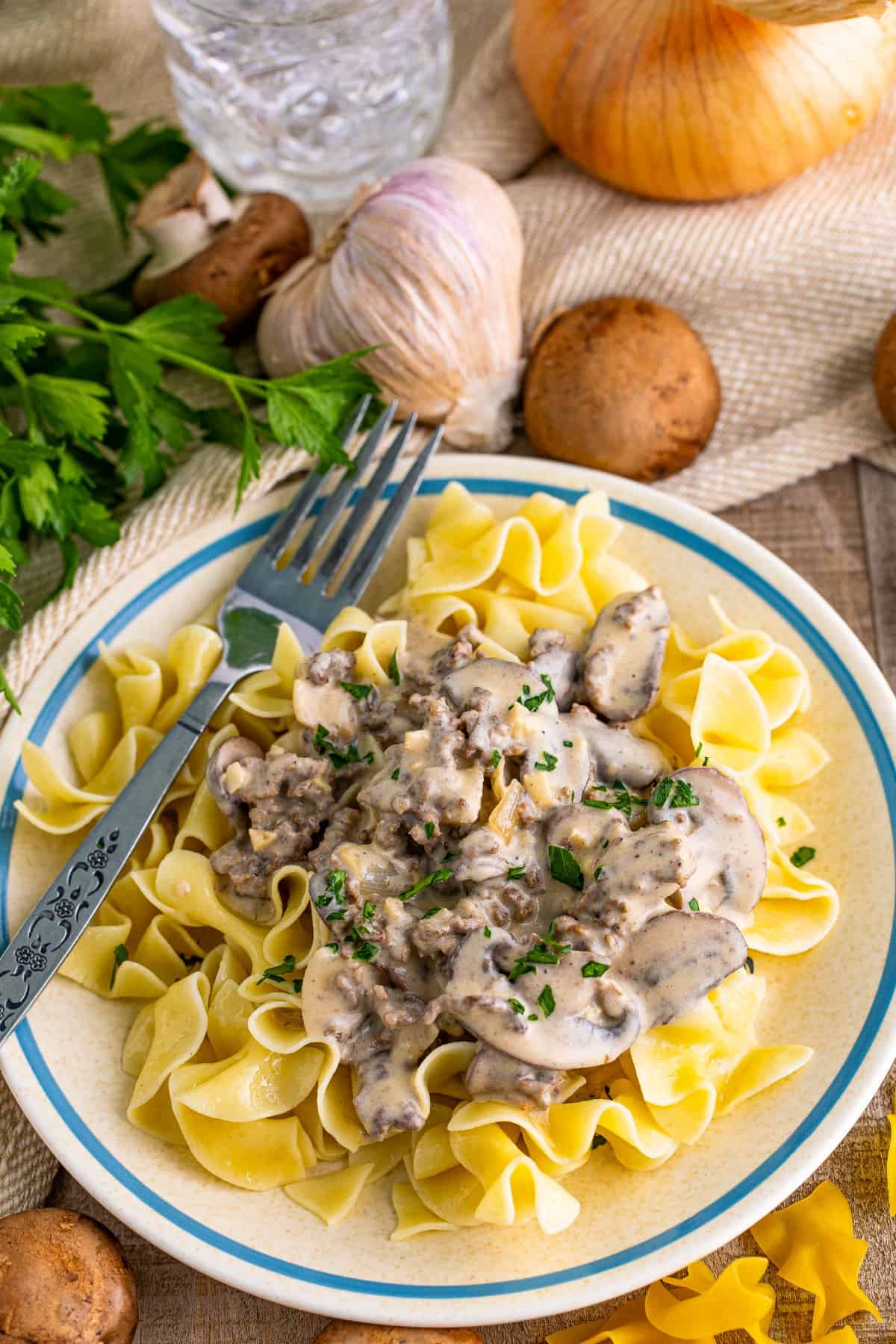 hamburger stroganoff