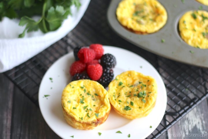 mini sausage and cheese quiche cups