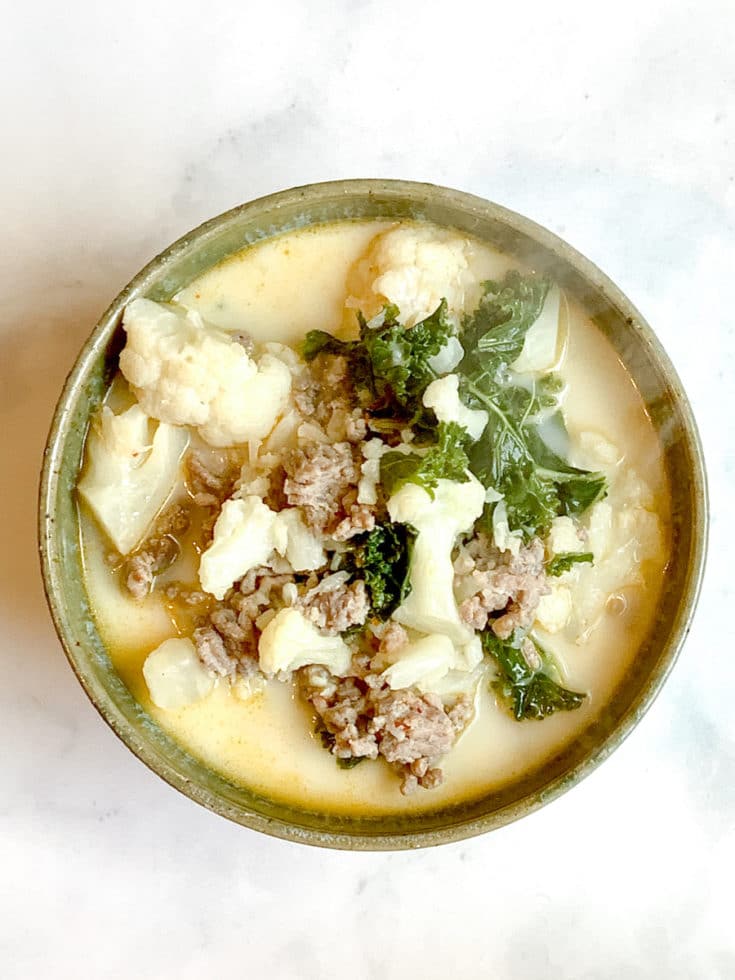 sausage kale soup