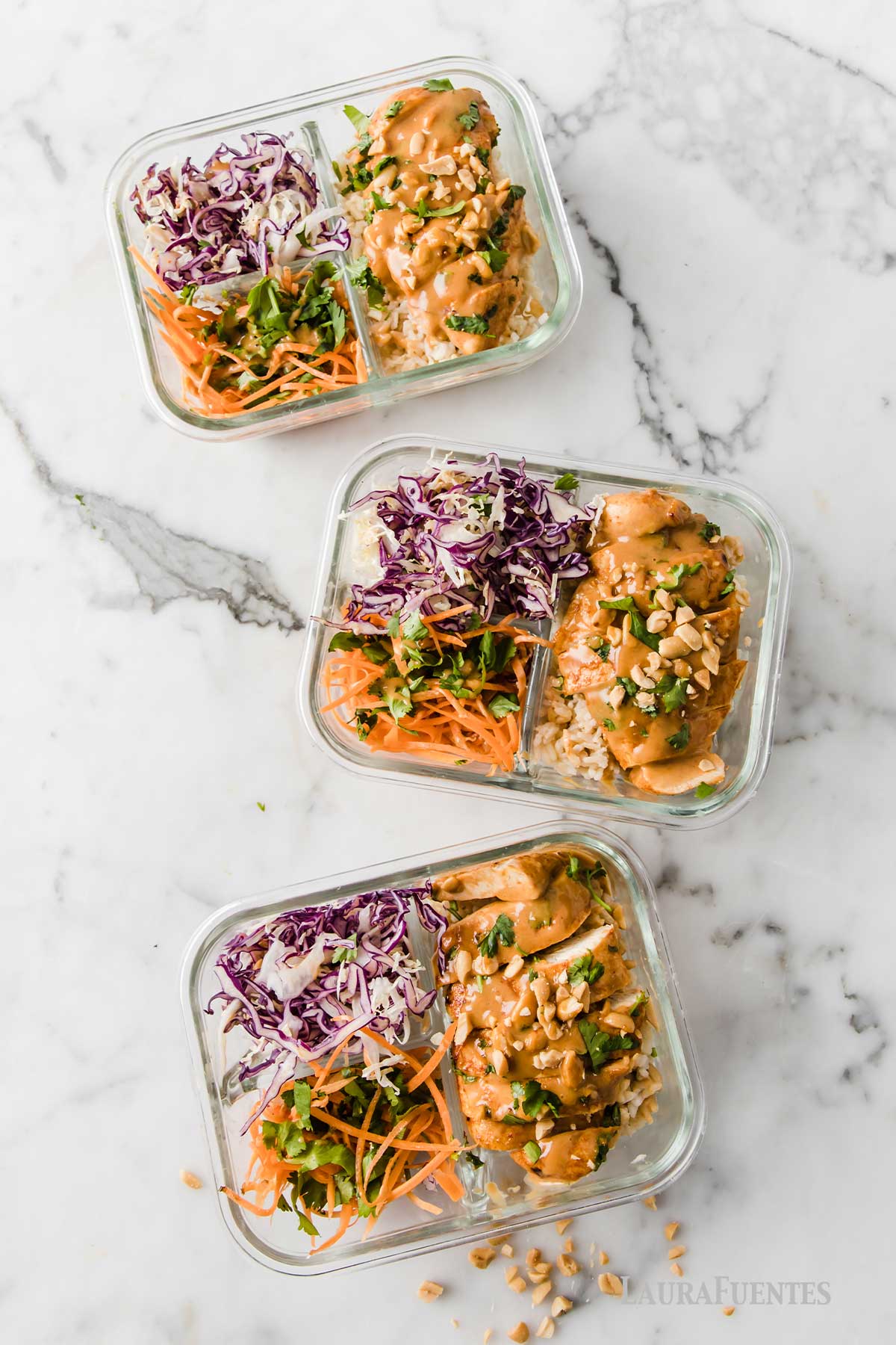 Thai chicken meal prep