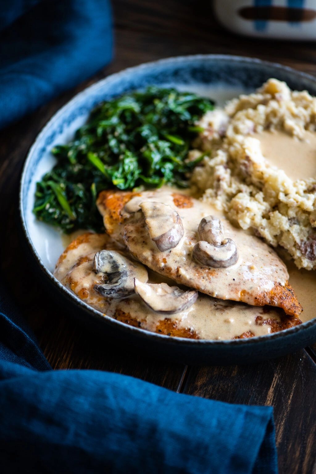 creamy chicken marsala meal prep