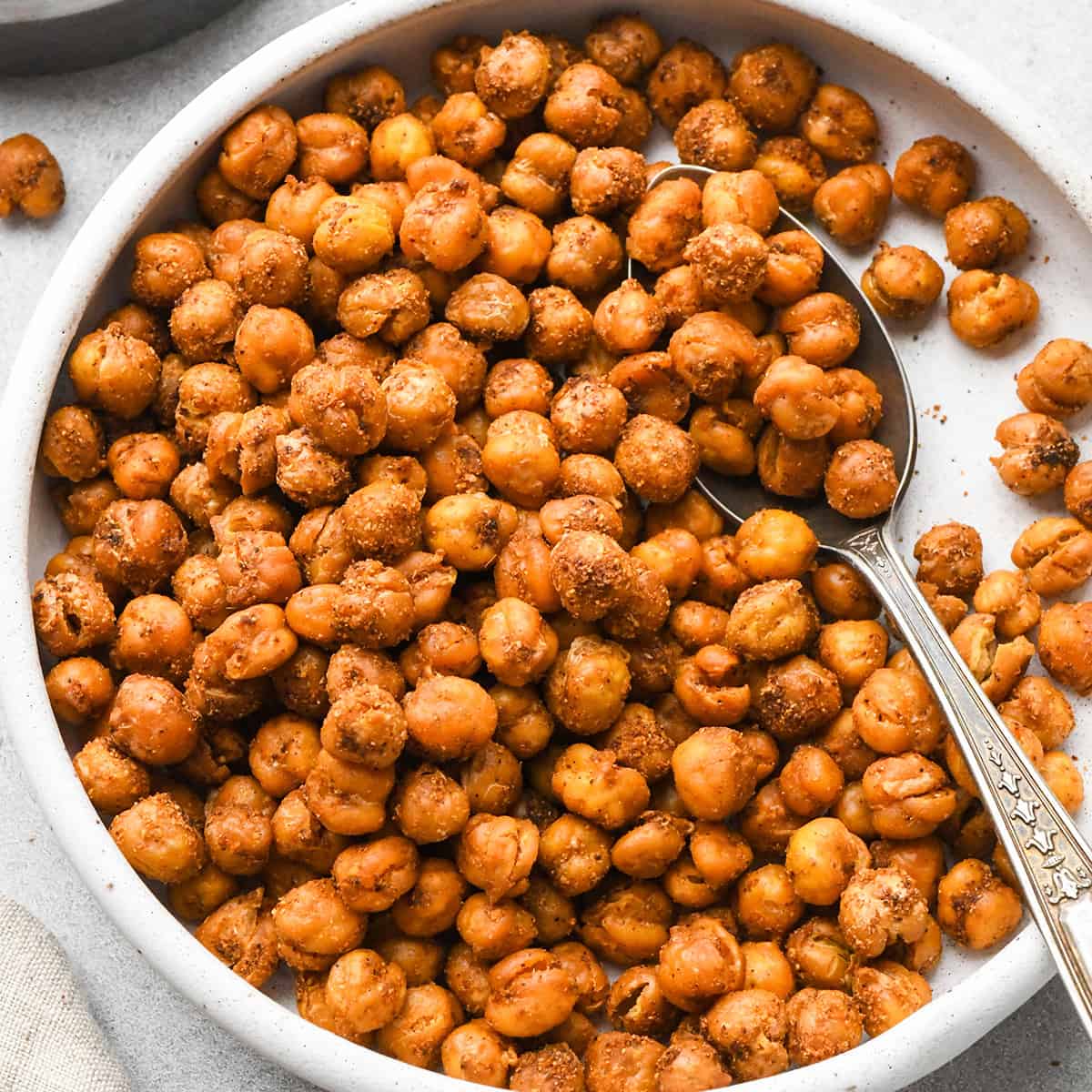 crispy roasted chickpeas