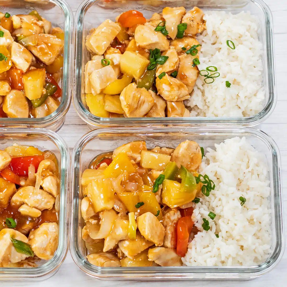 meal prep sweet and sour chicken