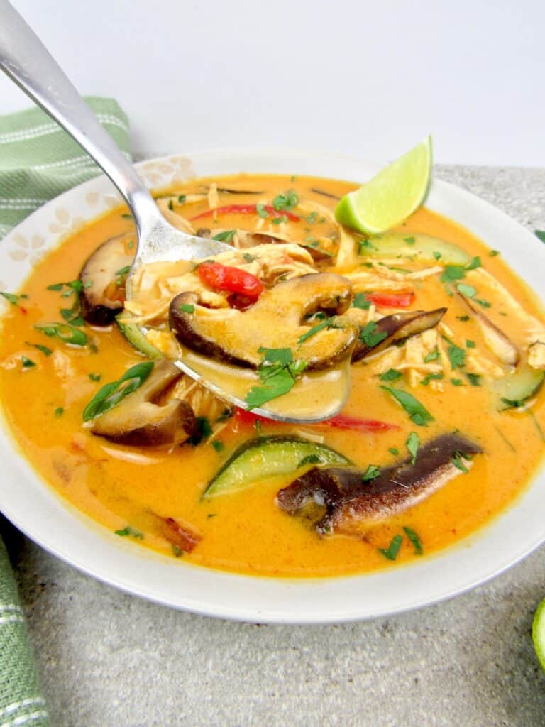 Thai coconut chicken curry