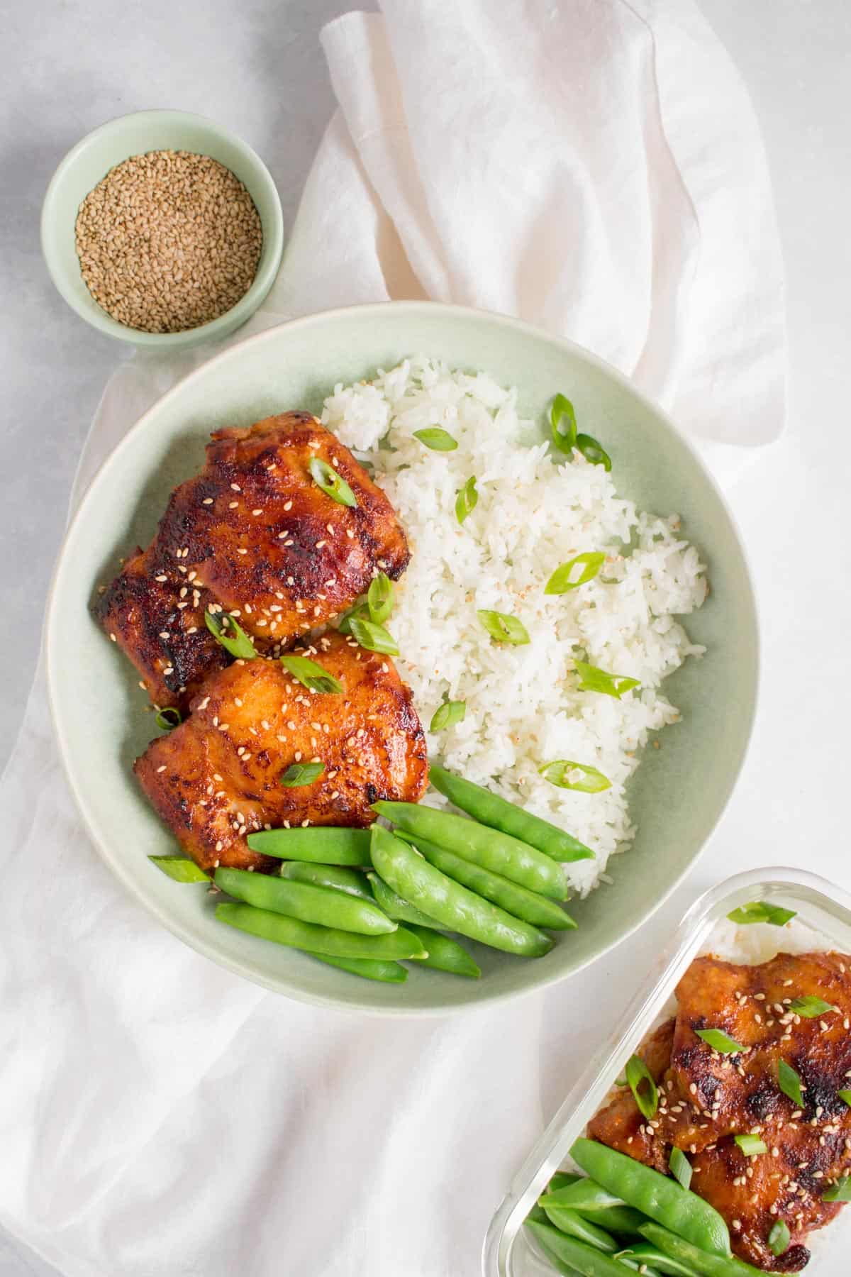 Korean chicken meal prep