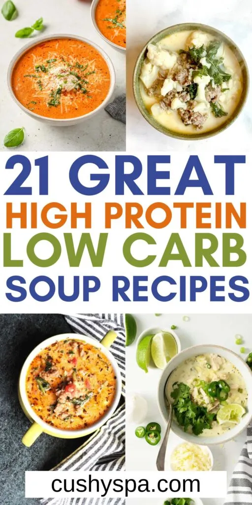 High Protein Low Carb Soup Recipes