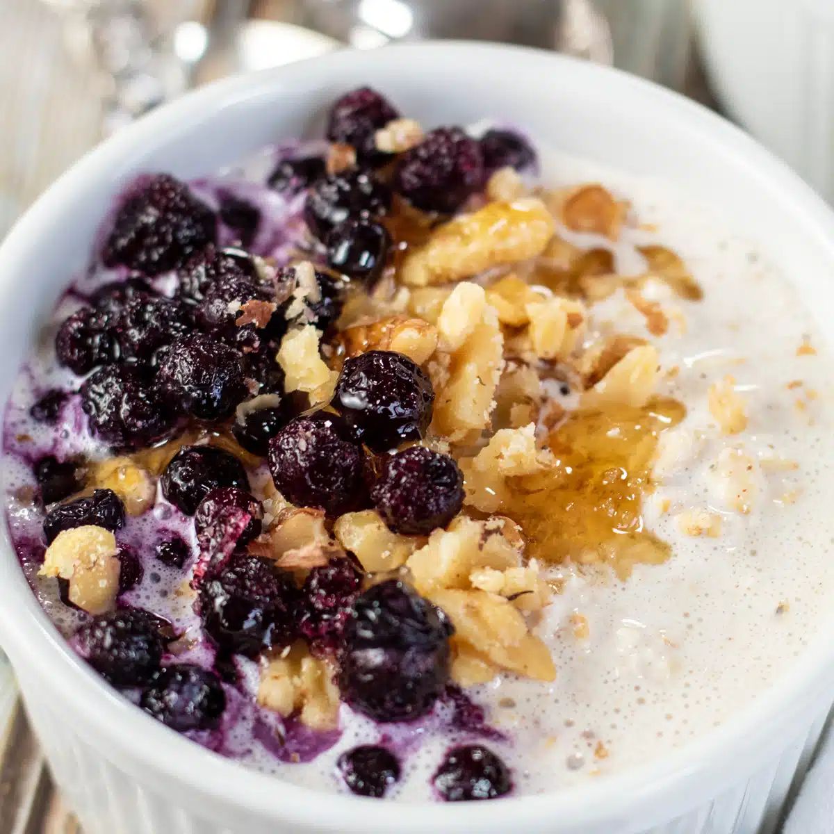 overnight oats with yogurt