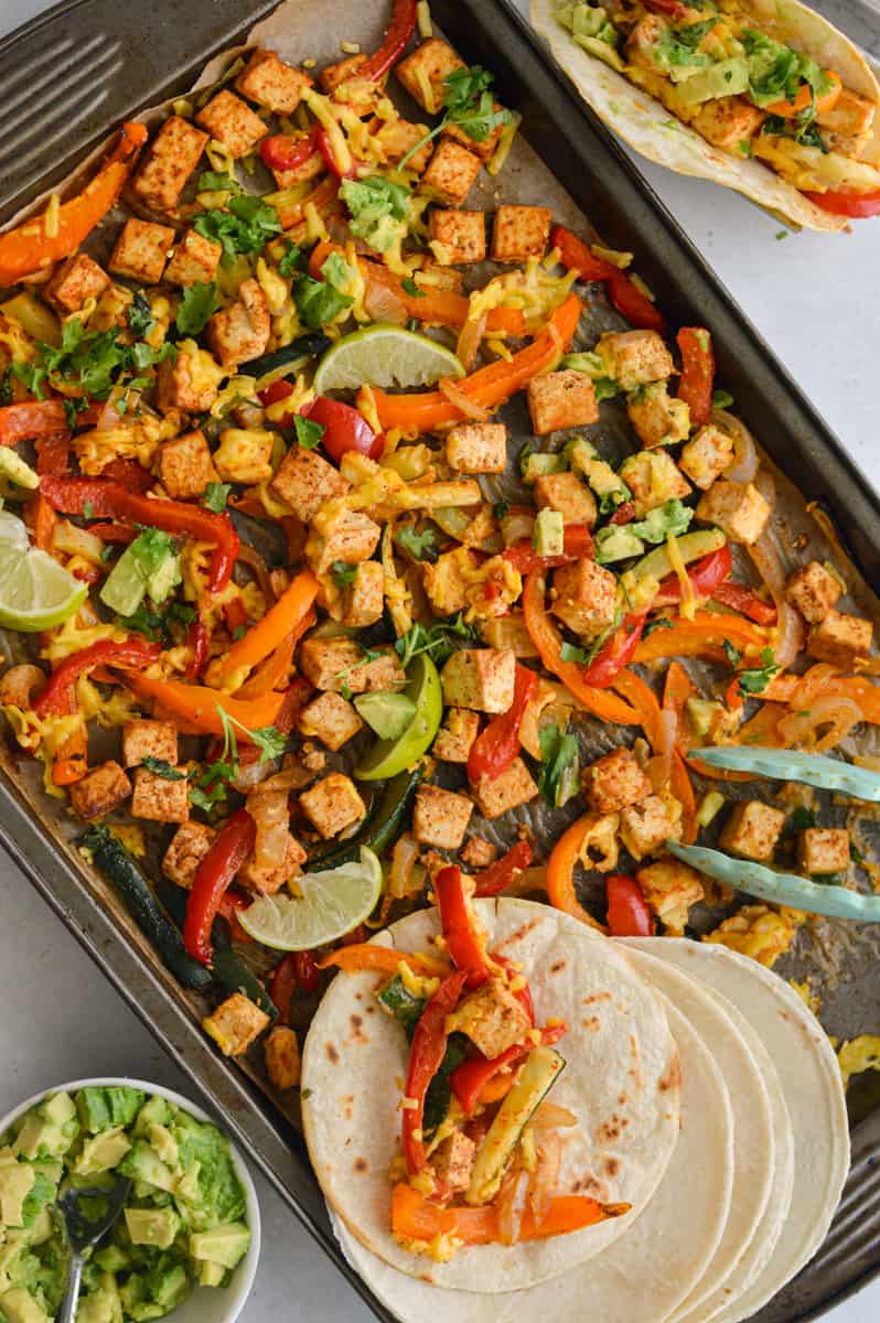 tofu fajitas