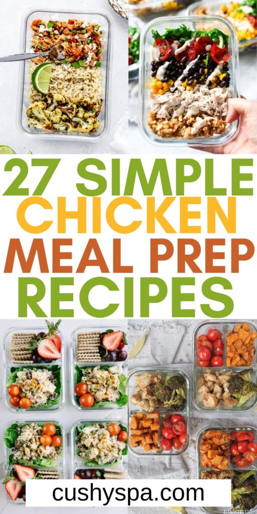 chicken meal prep recipes