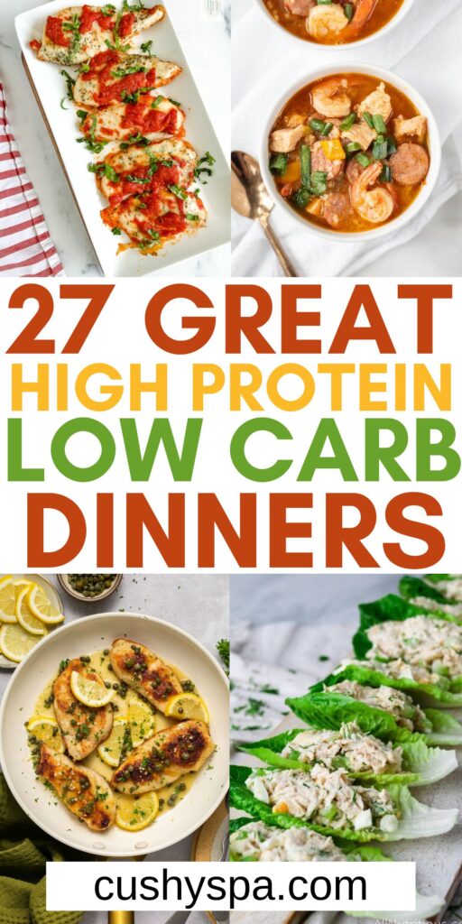 High Protein Low Carb Dinners
