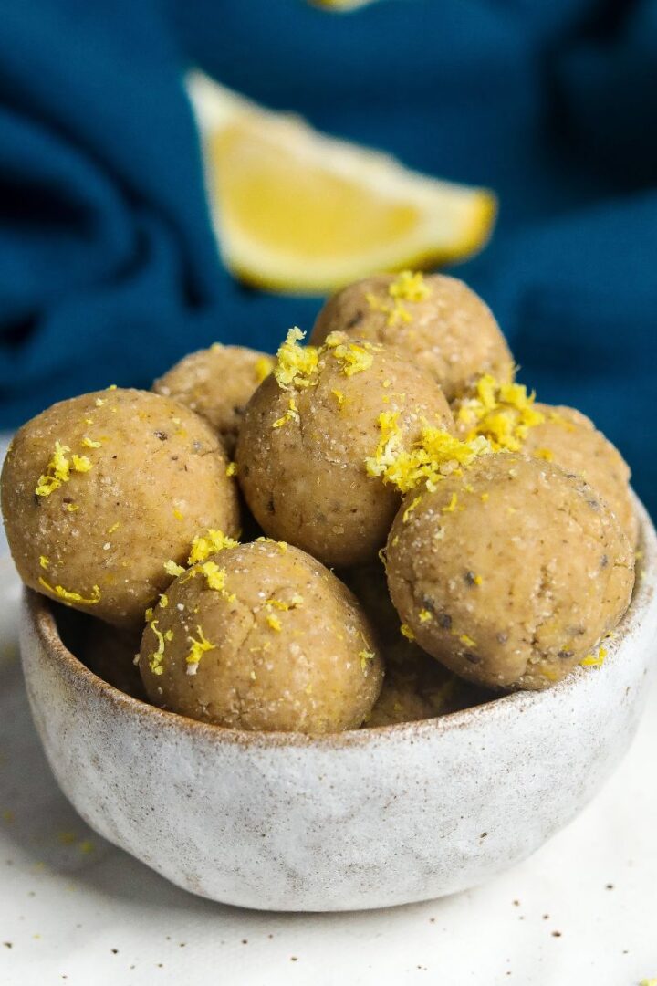 lemon protein balls