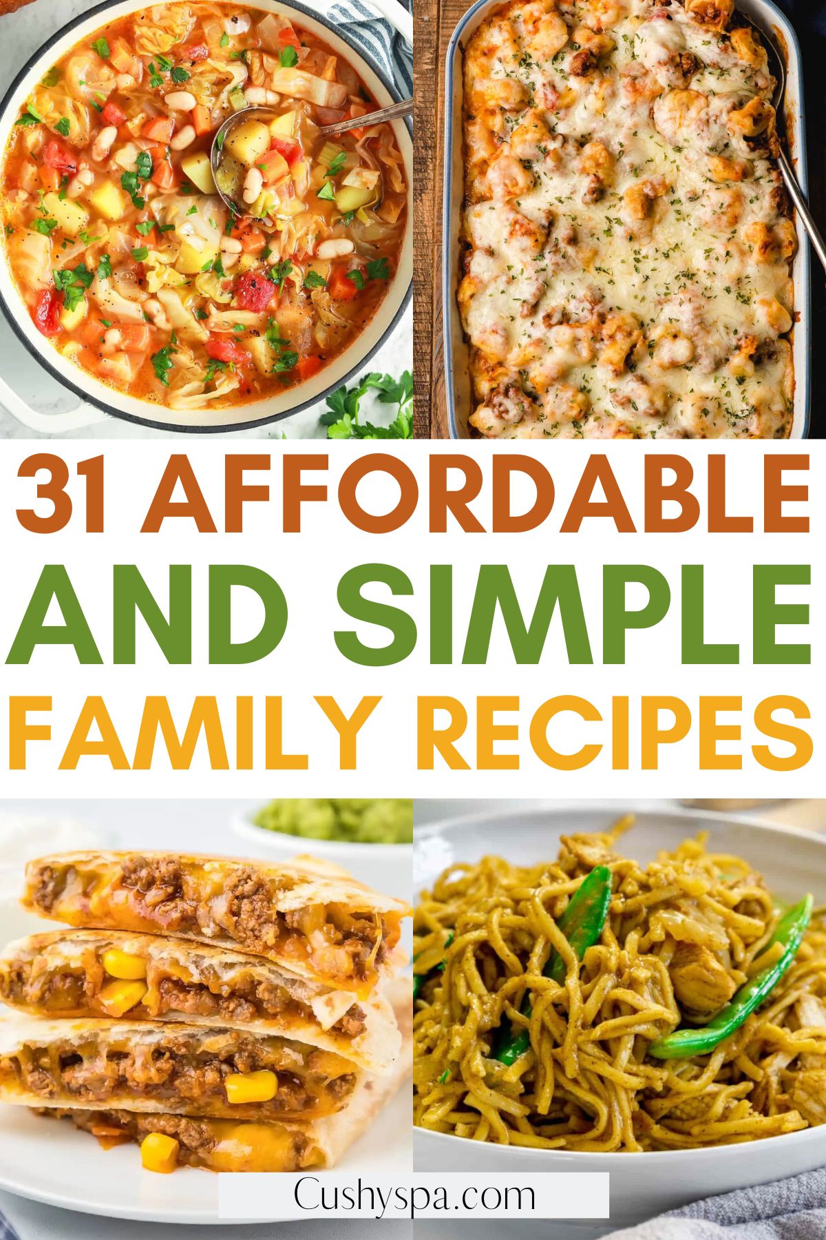 cheap and easy recipes