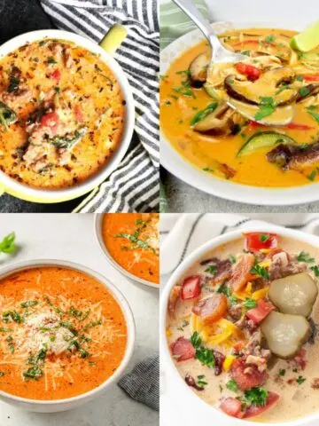 low carb high protein soups
