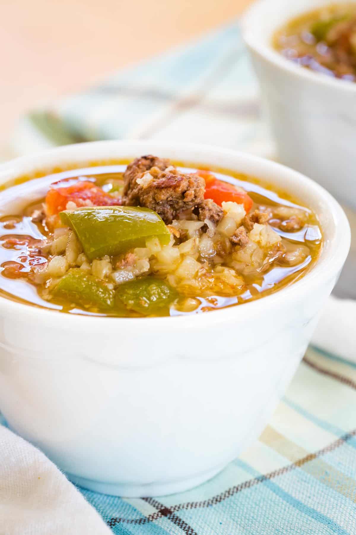 stuffed pepper soup