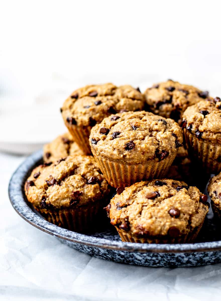 banana protein muffins