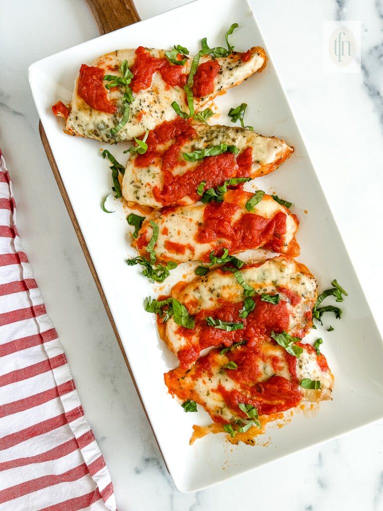 Italian baked chicken cutlets