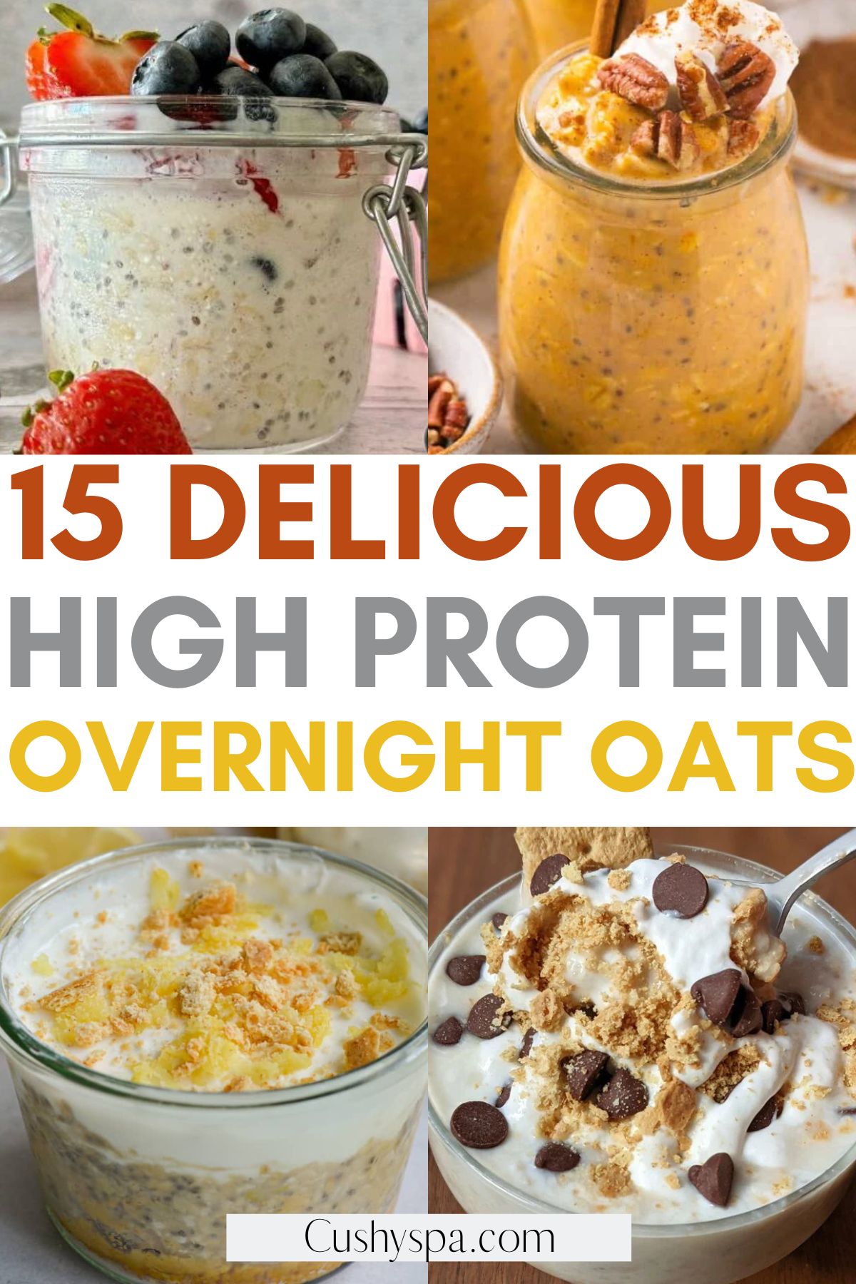 recipe ideas for High Protein Overnight Oats