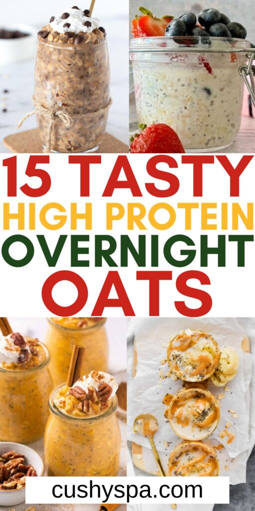 Tasty High Protein Overnight Oats
