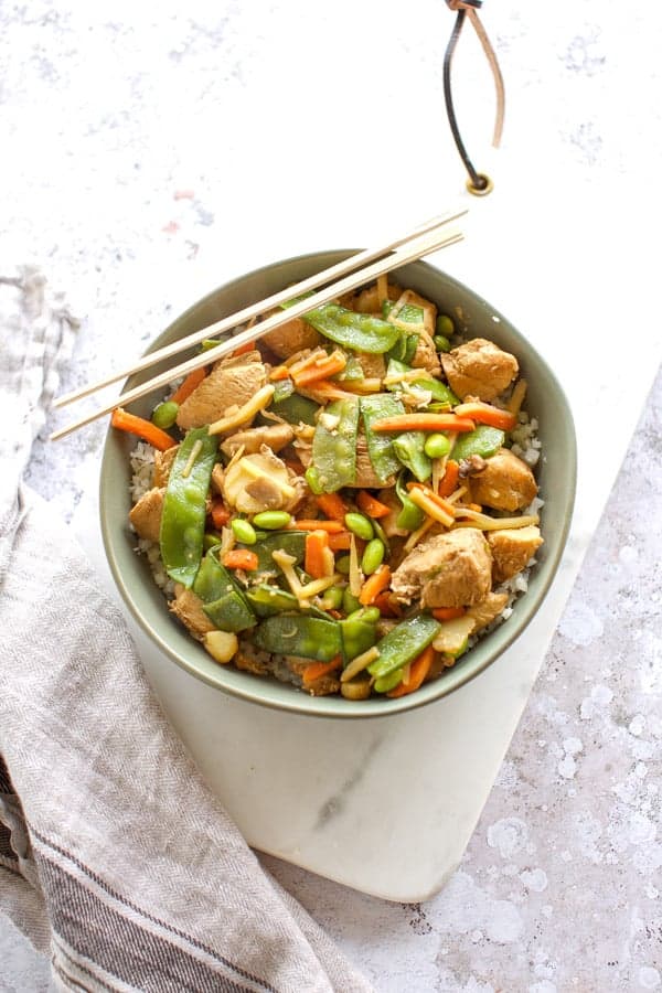 Instant Pot Chicken Stir Fry