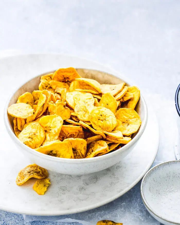air fryer plantain chips
