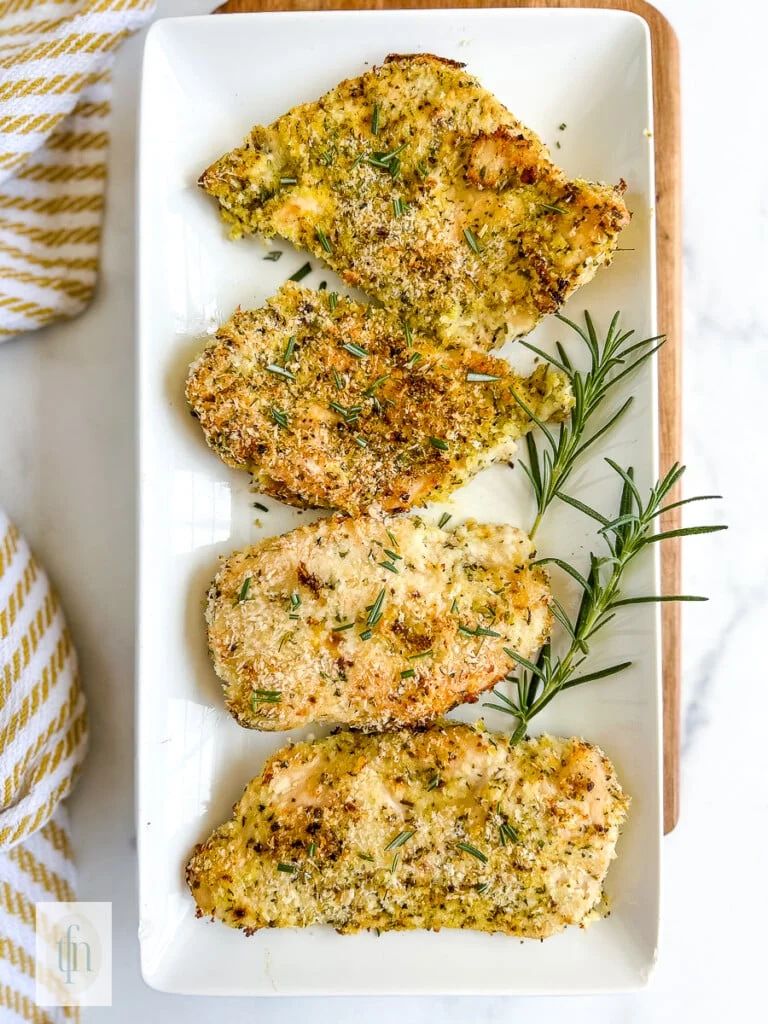 Lemon Pepper Panko Crusted Chicken