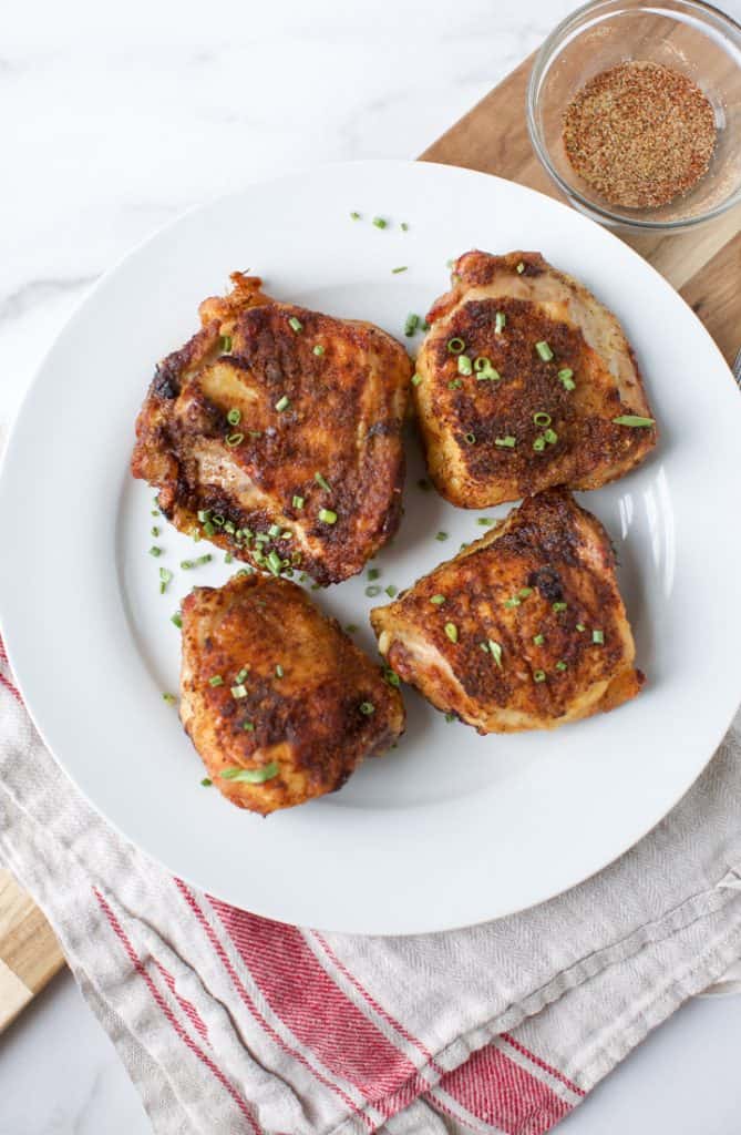 keto air fryer chicken thighs